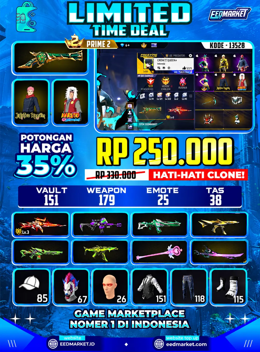 SG2 TROMPET EVO WOODPAKER LVL3 CELANA MUSIM DINGIN